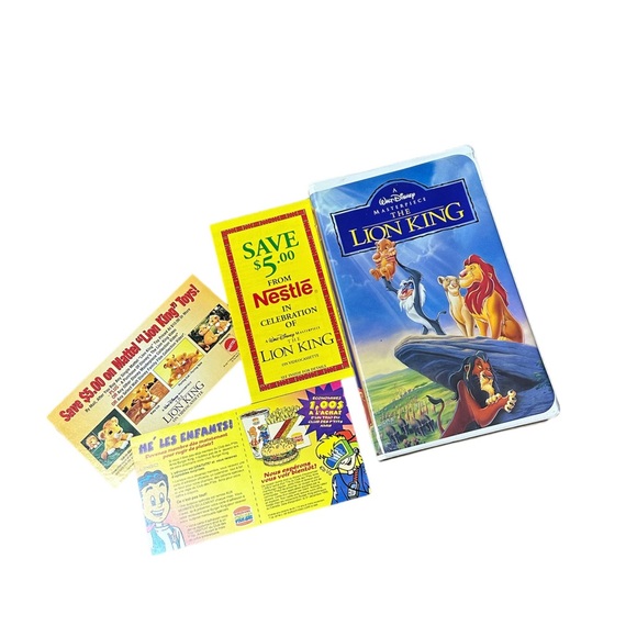 RARE DISNEY MASTERPIECE COLLECTION LION KING 1995 ORIGINAL PACKAGING - Picture 1 of 1